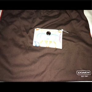 Coach Multicolored Logo coin purse